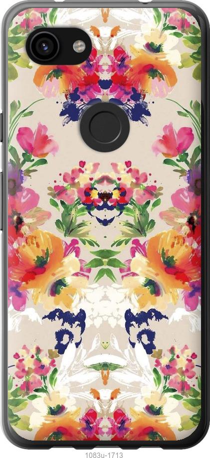 

Чехол на Google Pixel 3a XL Цветочный узор