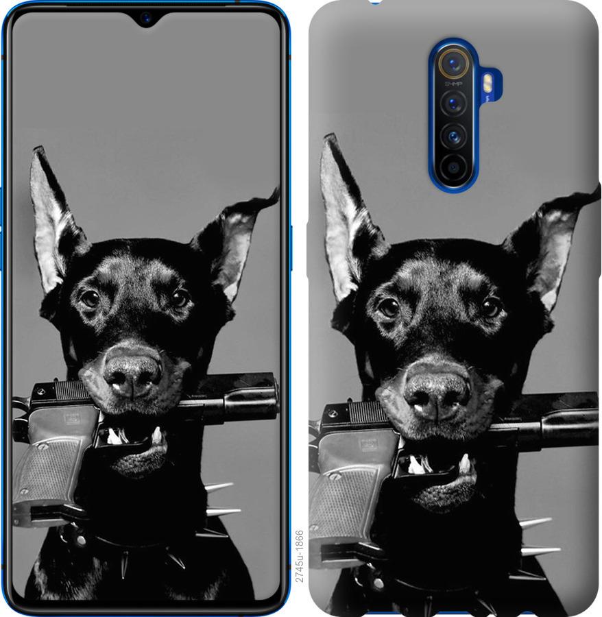 

Чохол на Oppo Reno 2 Доберман
