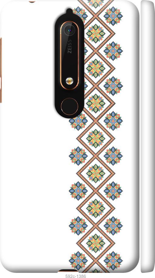 

Чехол на Nokia 6 2018 Вышиванка 24