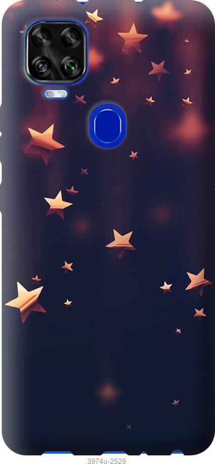 

Чехол на ZTE Blade V2020 Падающие звезды
