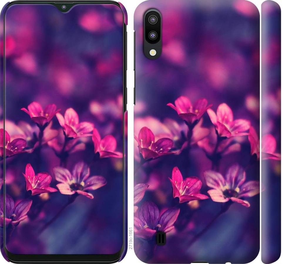 

Чохол на Samsung Galaxy M10 Пурпурні квіти