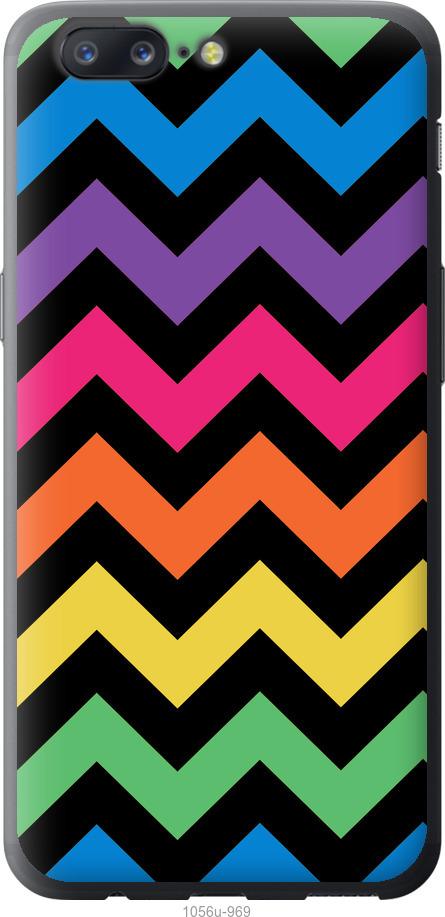 

Чехол на OnePlus 5 Шеврон v1