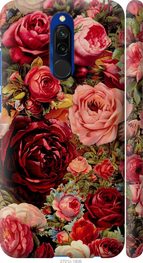 

Чехол на Xiaomi Redmi 8 Цветущие розы