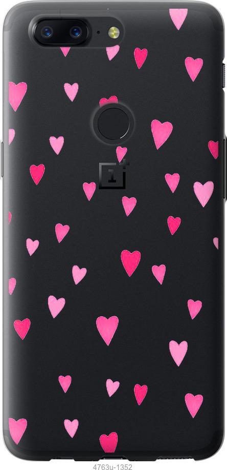 

Чехол на OnePlus 5T Сердечки 2