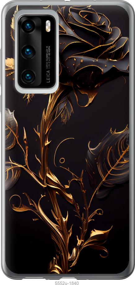

Чехол на Huawei P40 Роза 3