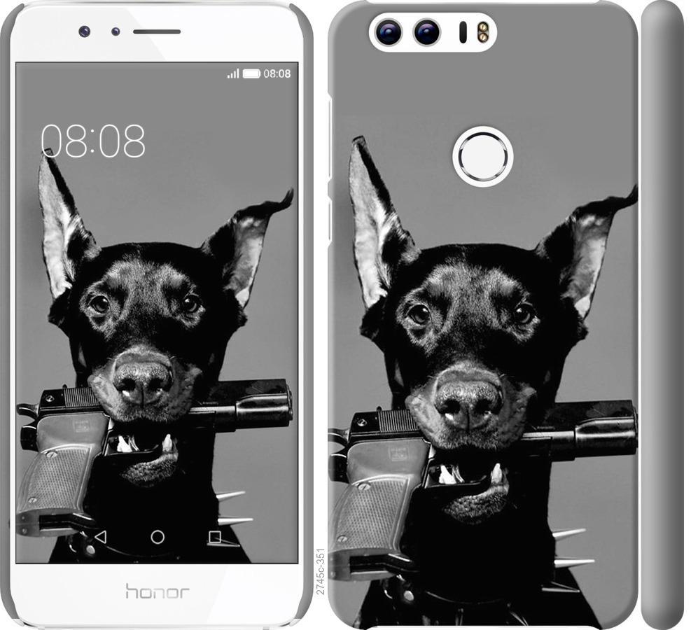 

Чохол на Huawei Honor 8 Доберман