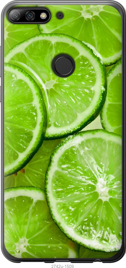 

Чохол на Huawei Y7 Prime 2018 Лайм