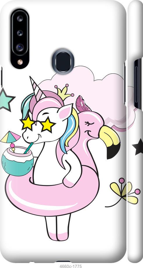 

Чехол на Samsung Galaxy A20s A207F Crown Unicorn