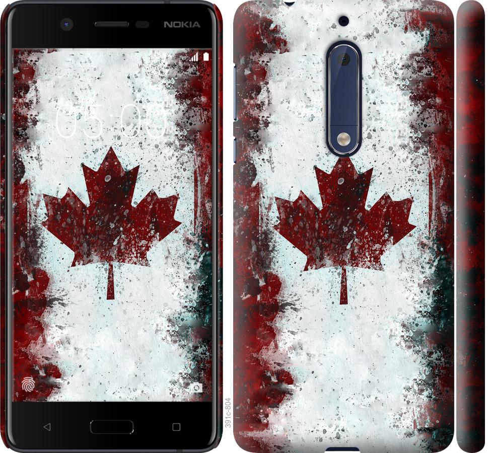 

Чохол на Nokia 5 Прапор Канади