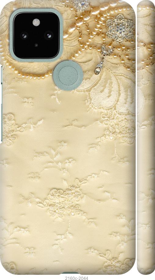 

Чехол на Google Pixel 5 Кружевной орнамент