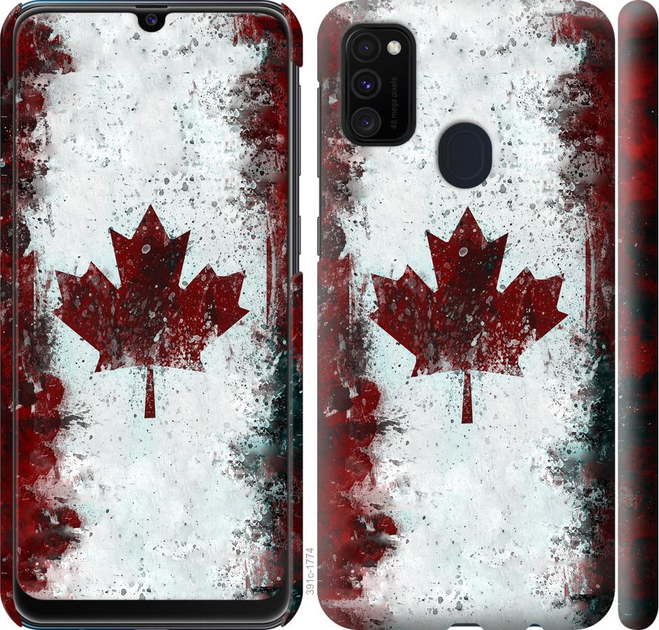Чохол на Samsung Galaxy M30s 2019 Прапор Канади