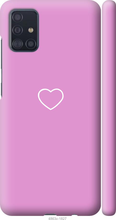 Чехол на Samsung Galaxy M31s M317F Сердце 2