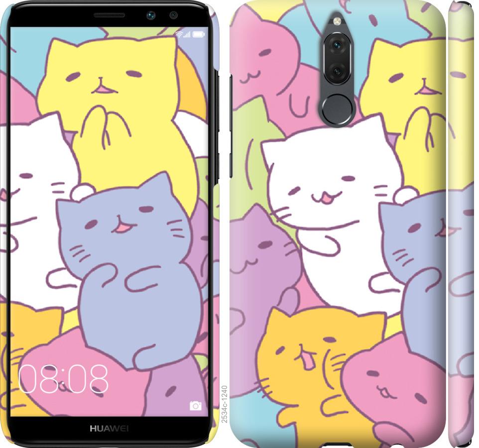 

Чехол на Huawei Mate 10 Lite Котики