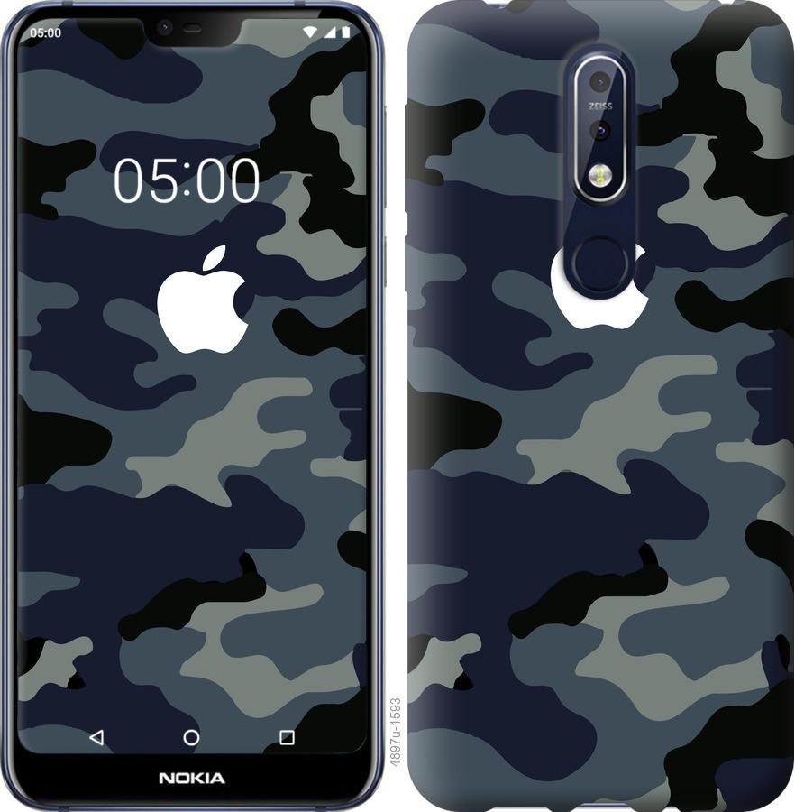 

Чехол на Nokia 7.1 Камуфляж 1