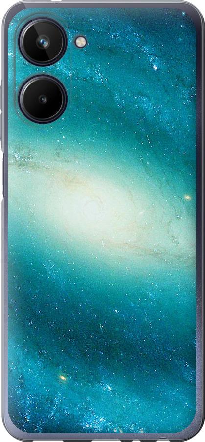 

Чохол на Realme 10 Блакитна галактика