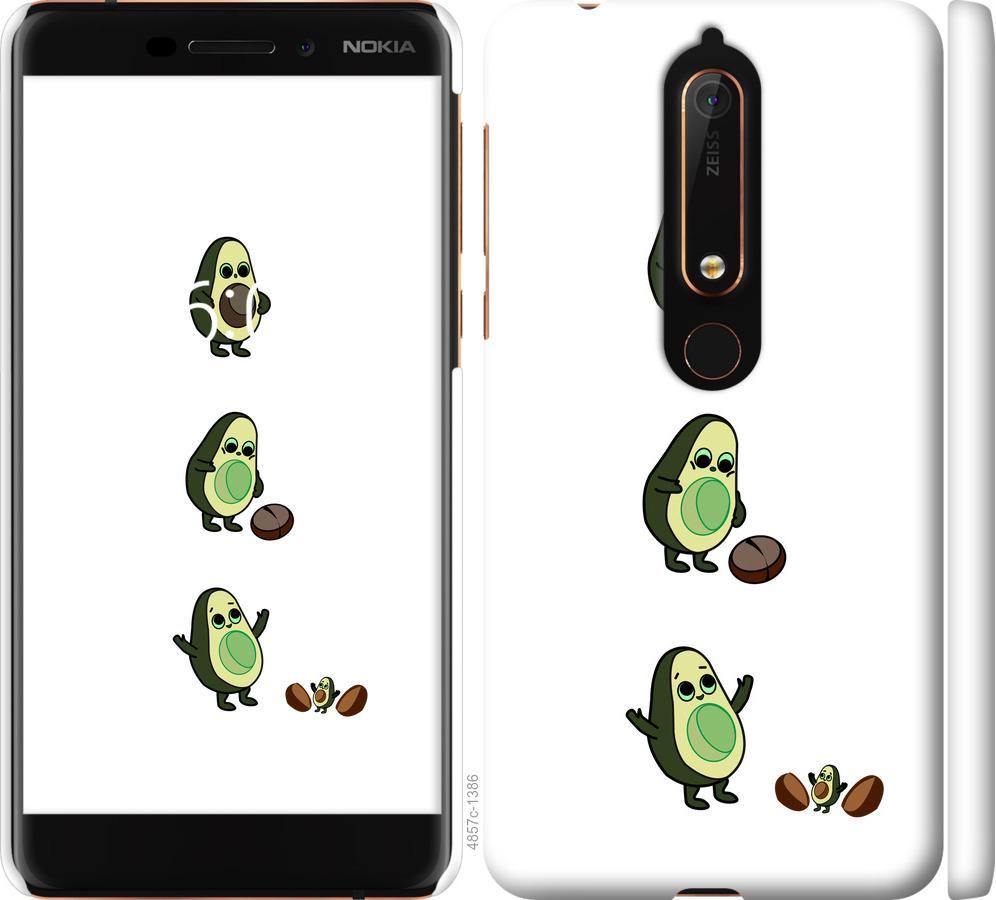 

Чехол на Nokia 6 2018 Авокадо 1