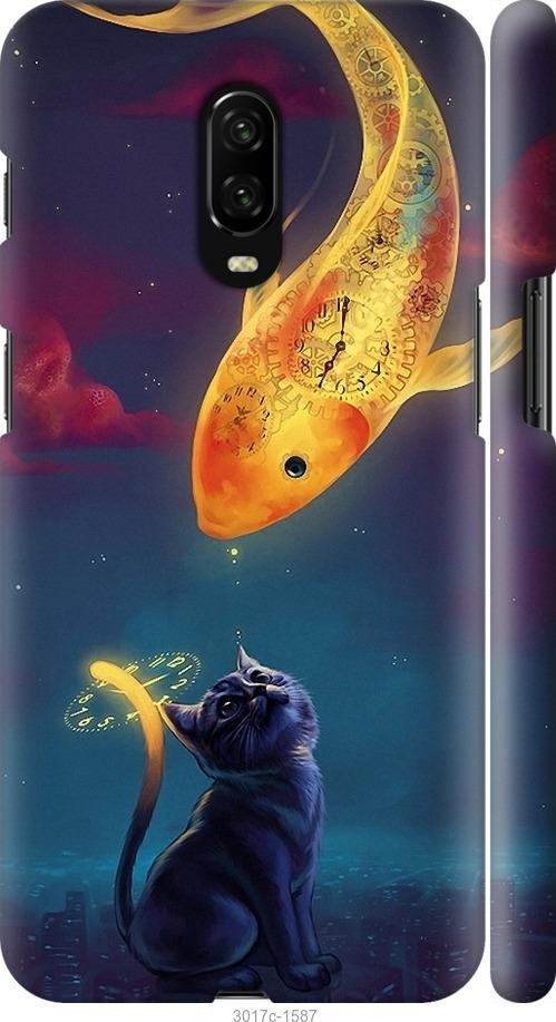 

Чехол на OnePlus 6T Кошкин сон