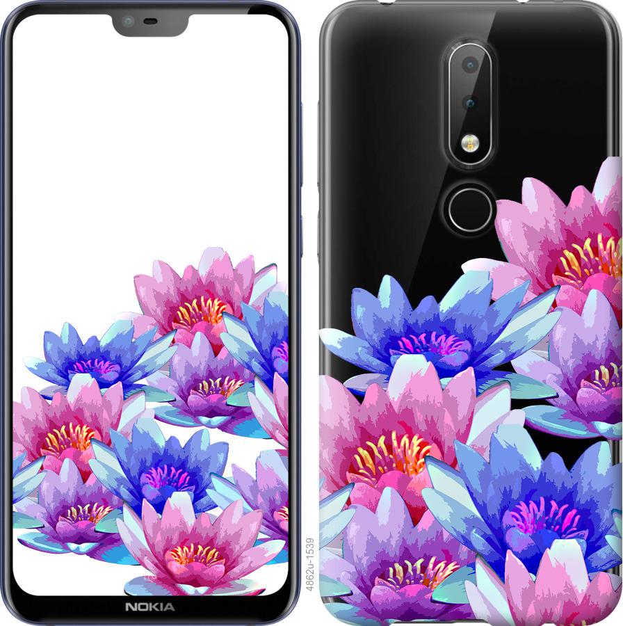 

Чехол на Nokia 6.1 Plus Лотос