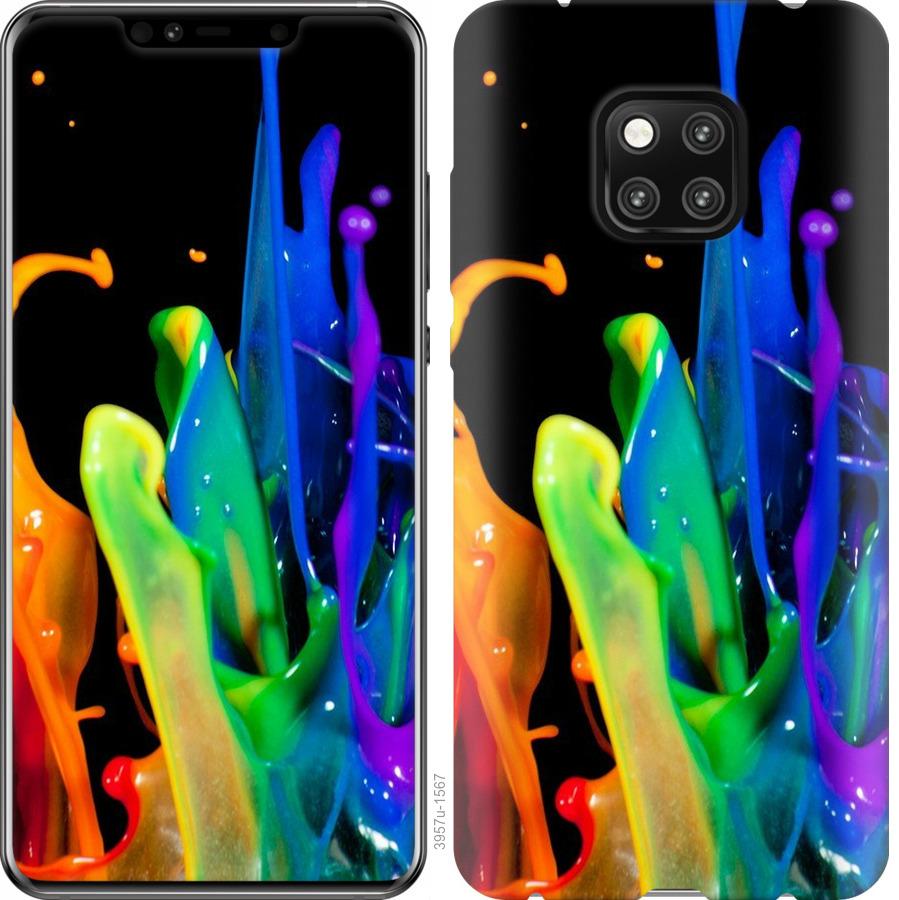

Чохол на Huawei Mate 20 Pro бризки фарби