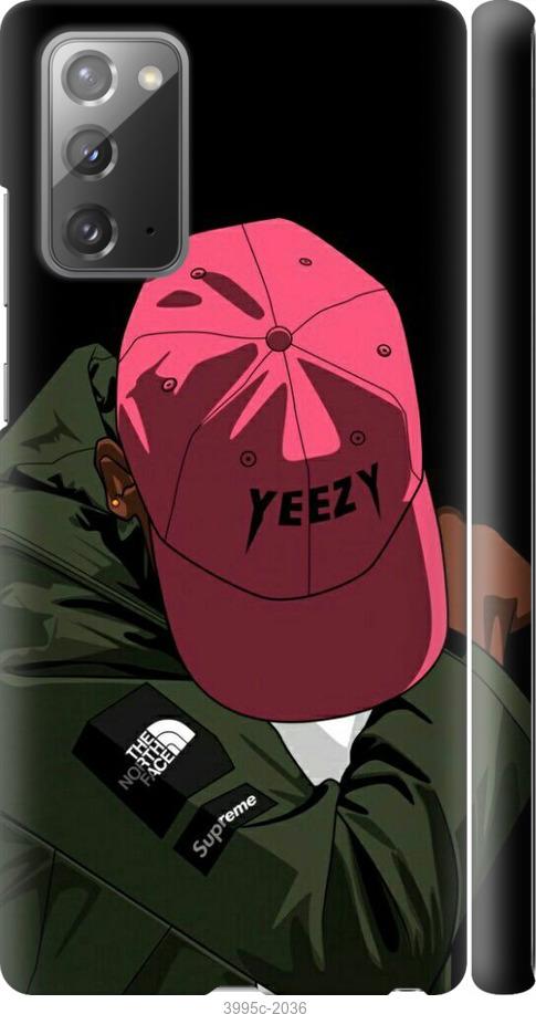 

Чехол на Samsung Galaxy Note 20 logo de yeezy