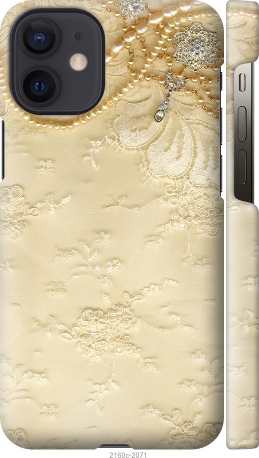 

Чехол на iPhone 12 Mini Кружевной орнамент