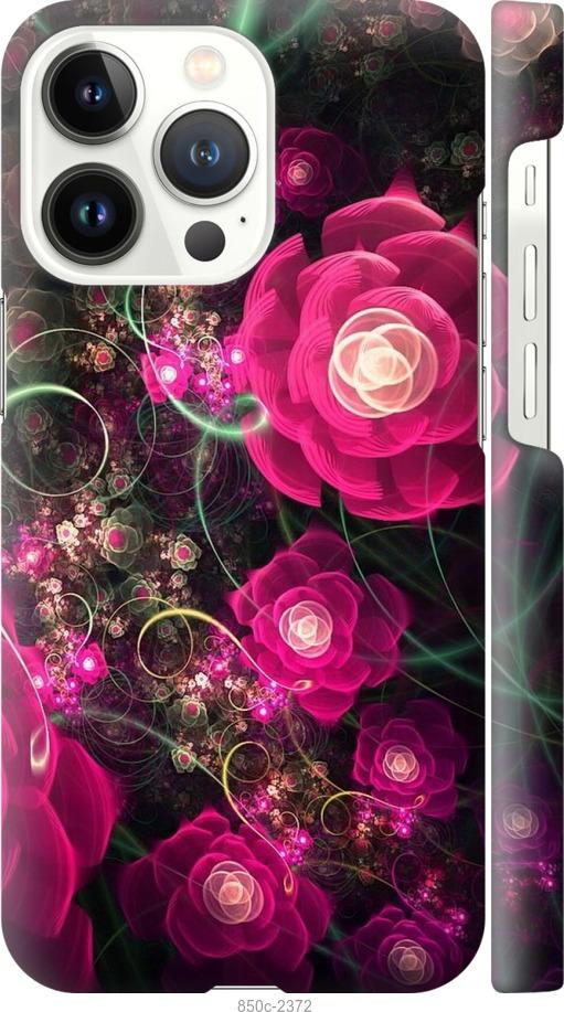 Чехол на iPhone 13 Pro Абстрактные цветы 3