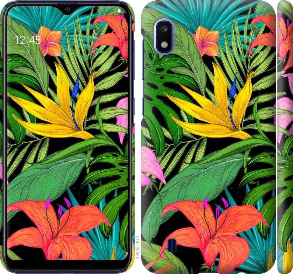 

Чохол на Samsung Galaxy A10 2019 A105F Тропічні листя 1
