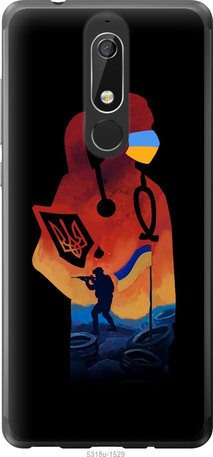 

Чехол на Nokia 5.1 Врач-волонтер
