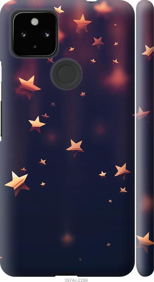 

Чехол на Google Pixel 5A Падающие звезды