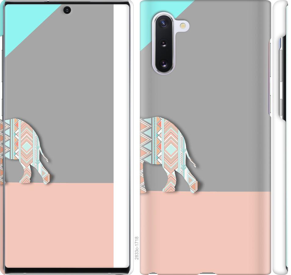 

Чохол на Samsung Galaxy Note 10 Візерунчастий слон