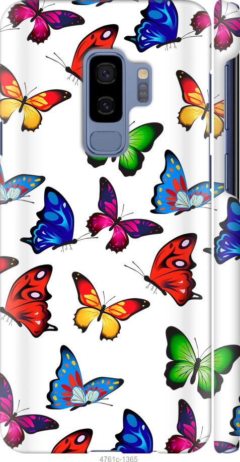 

Чехол на Samsung Galaxy S9 Plus Красочные мотыльки