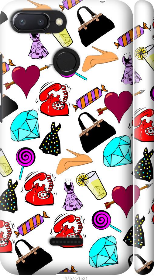

Чехол на Xiaomi Redmi 6 stickers