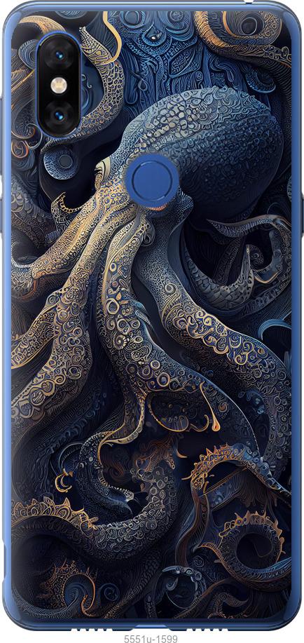 

Чехол на Xiaomi Mi Mix 3 Осьминог