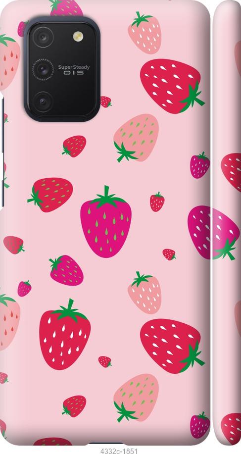 Чехол на Samsung Galaxy S10 Lite 2020 Клубнички