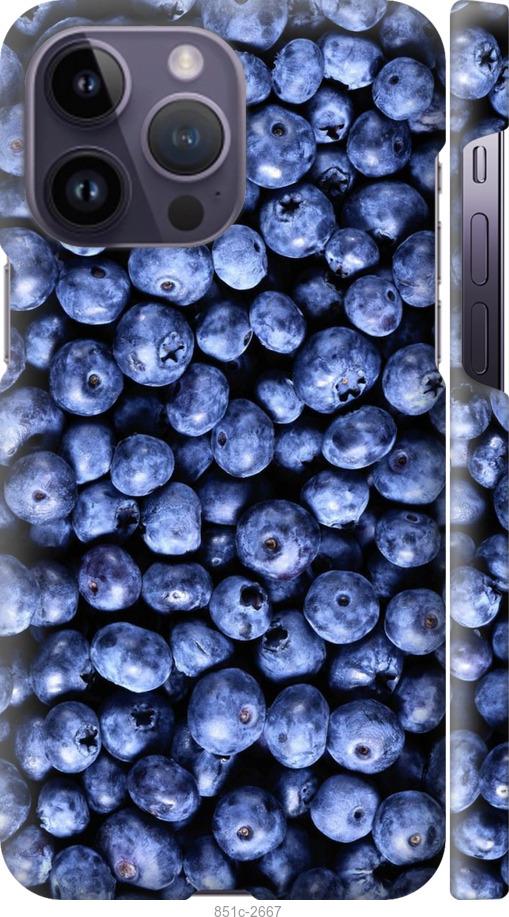 Чехол на iPhone 14 Pro Max Черника