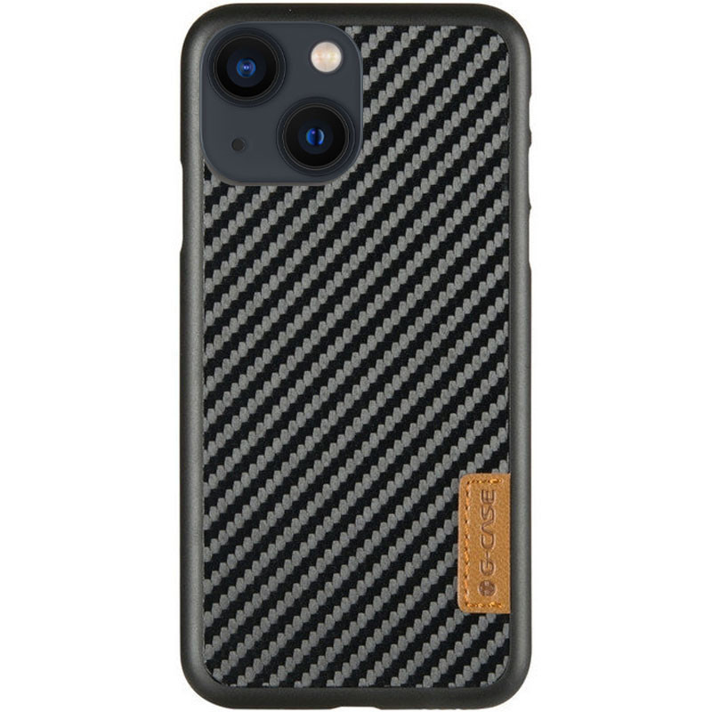 

Карбонова накладка G-Case Dark series для Apple iPhone 13 (6.1") (Чорний)