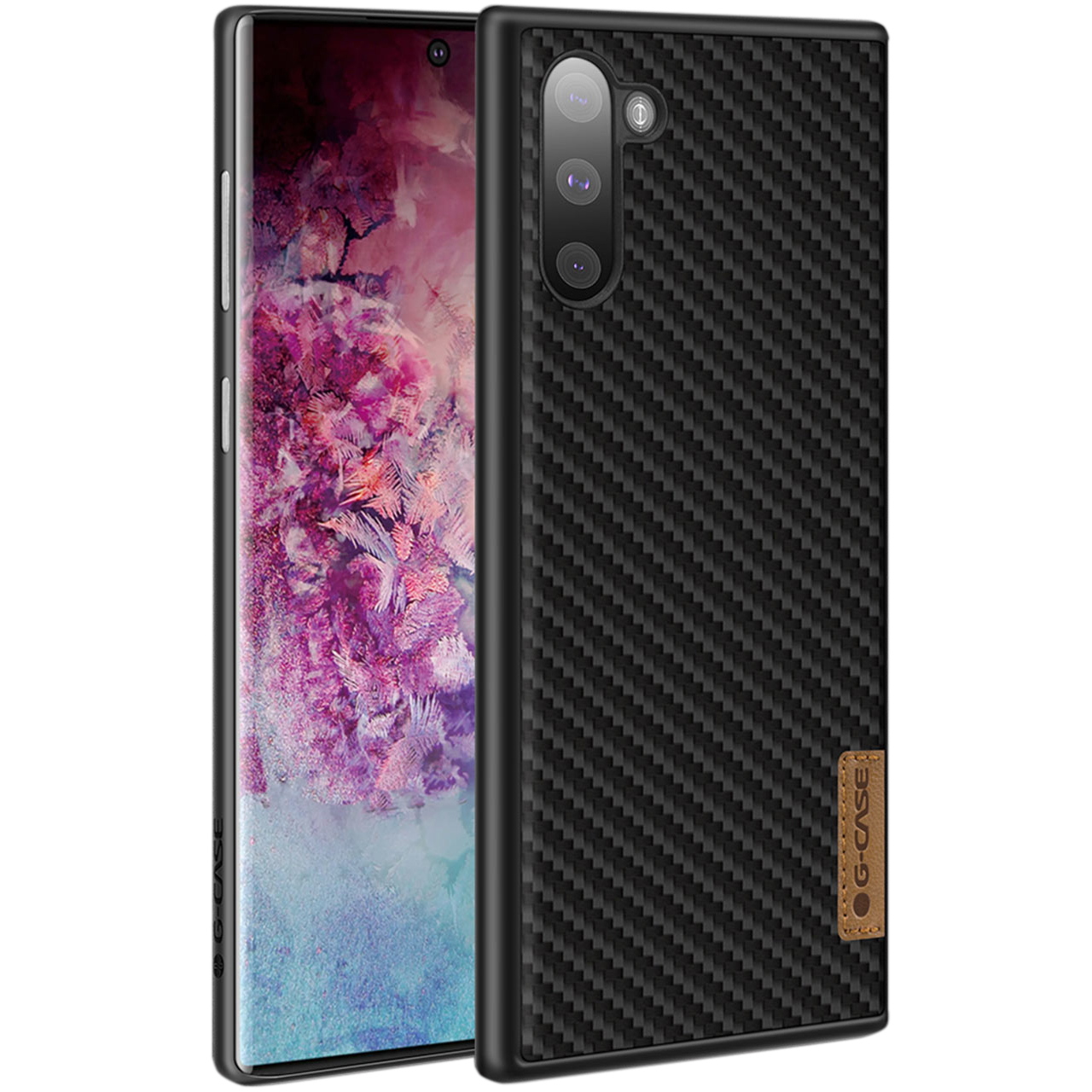 

Карбоновая накладка G-Case Dark series для Samsung Galaxy Note 10 Черный (111277)