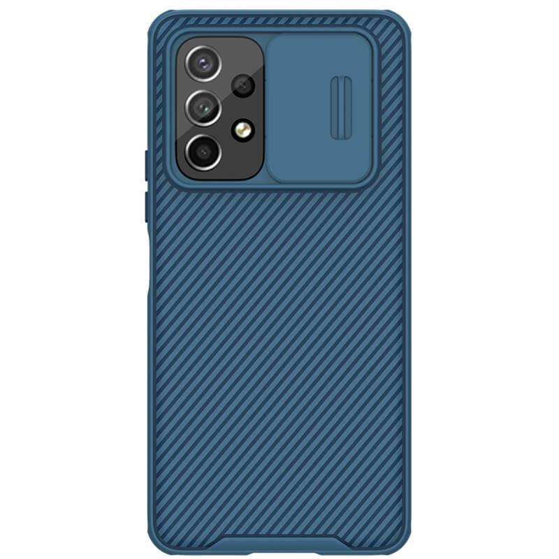 

Карбоновая накладка Nillkin CamShield Pro для Samsung Galaxy A53 5G Синий / Blue (214206)