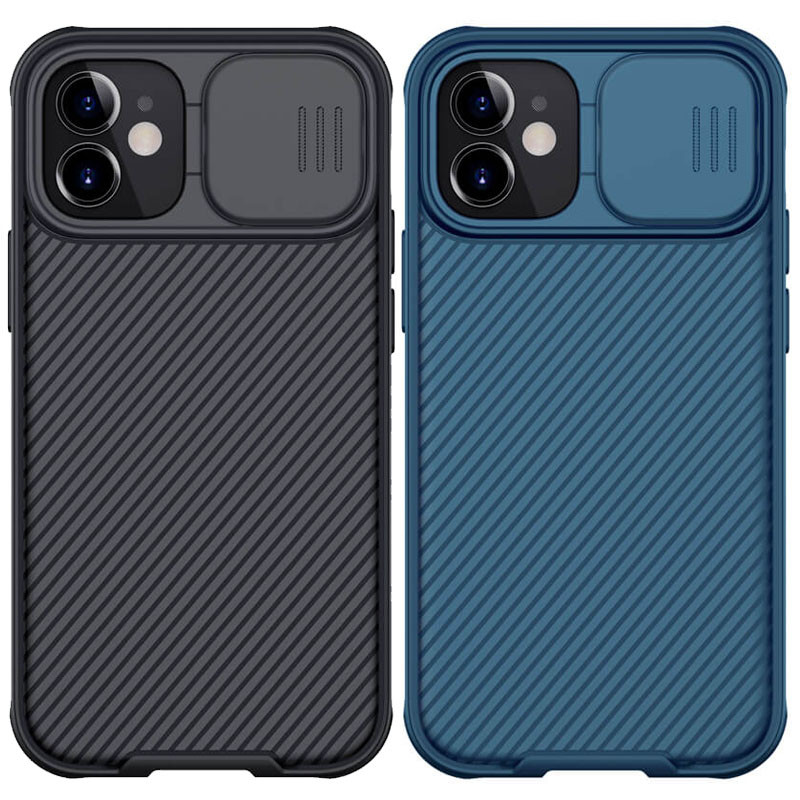 

Карбонова накладка Nillkin CamShield Pro для Apple iPhone 12 mini