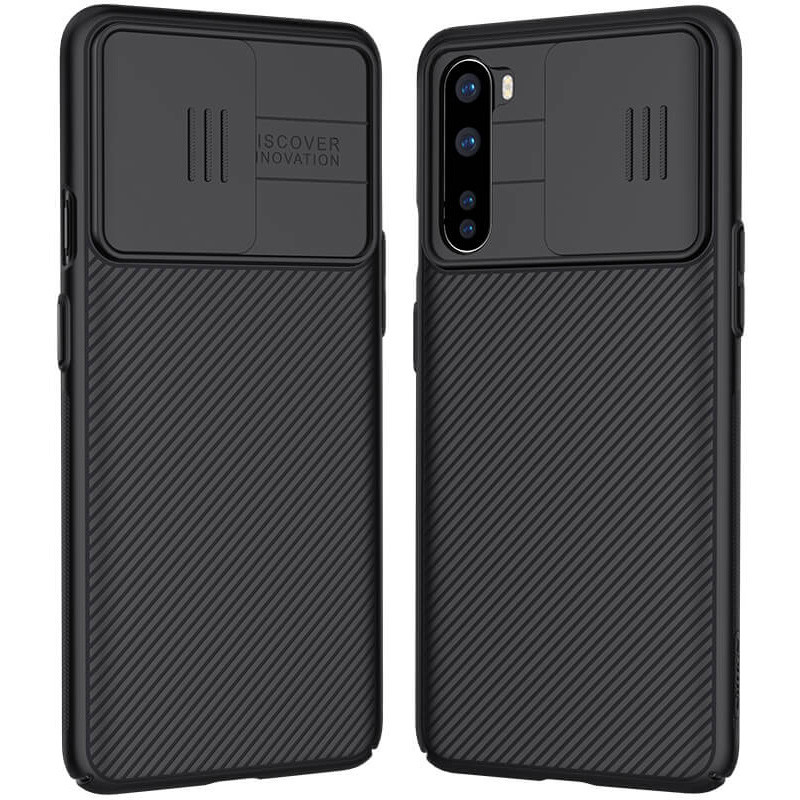 

Карбоновая накладка Nillkin Camshield (шторка на камеру) для OnePlus Nord Черный / Black (144935)