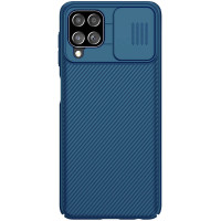 Карбоновая накладка Nillkin Camshield (шторка на камеру) для Samsung Galaxy A22 4G / M32