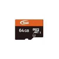 

Карта памяти Team microSDXC UHS-1 64 GB Class 10 + SD adapter