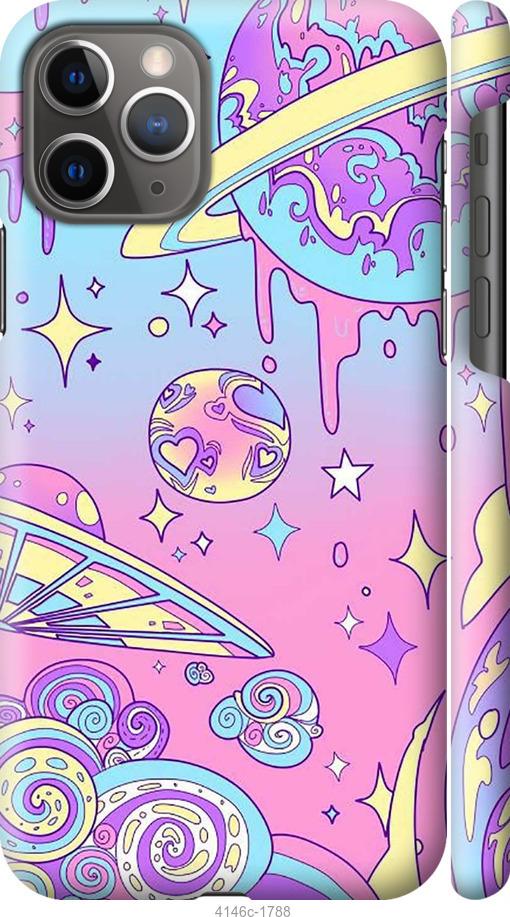 

Чохол на iPhone 12 Рожева галактика