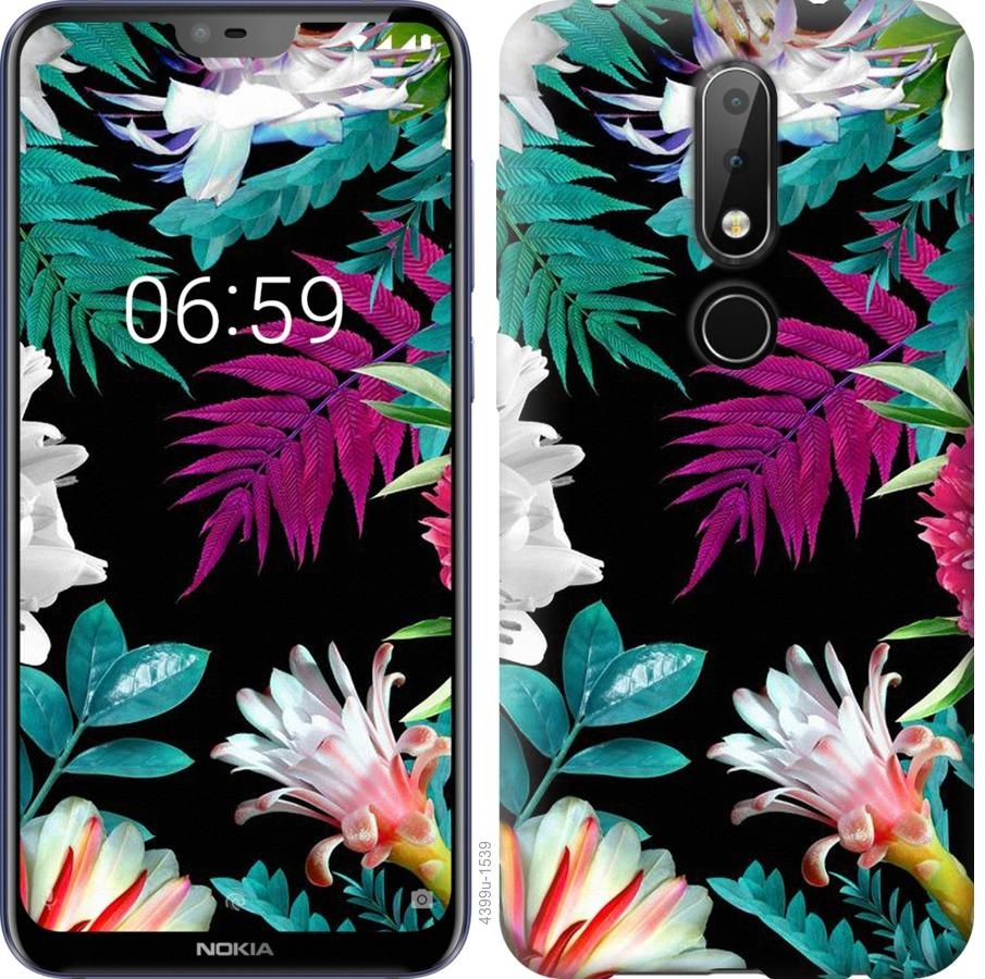 

Чехол на Nokia 6.1 Plus Flowers