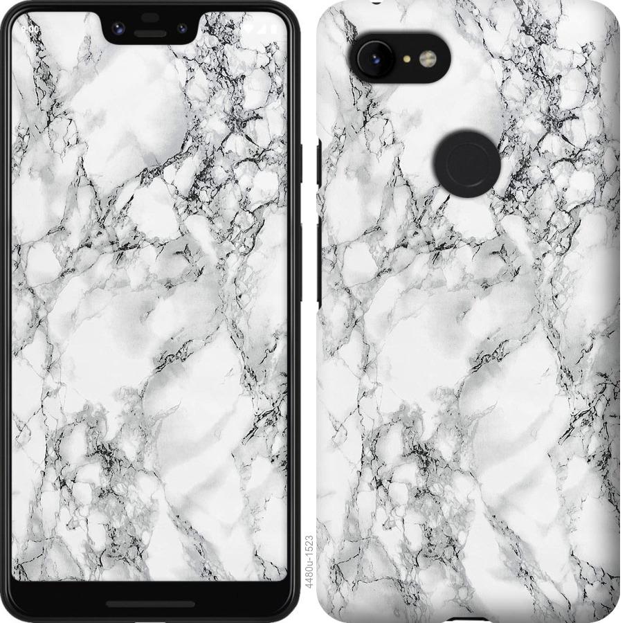 

Чохол на Google Pixel 3 XL мармур білий