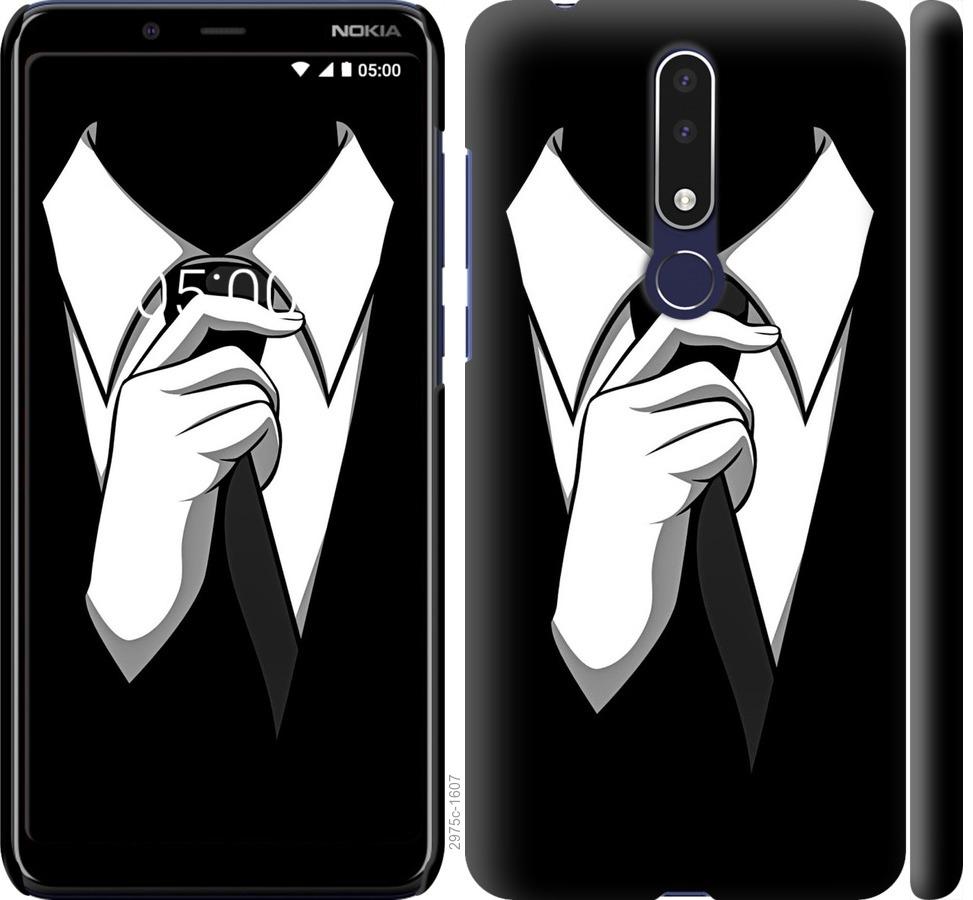 

Чехол на Nokia 3.1 Plus Галстук