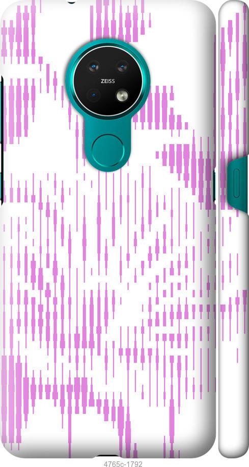 

Чехол на Nokia 6.2 Розовый бутон. Цветок. Pink Flower Bloom