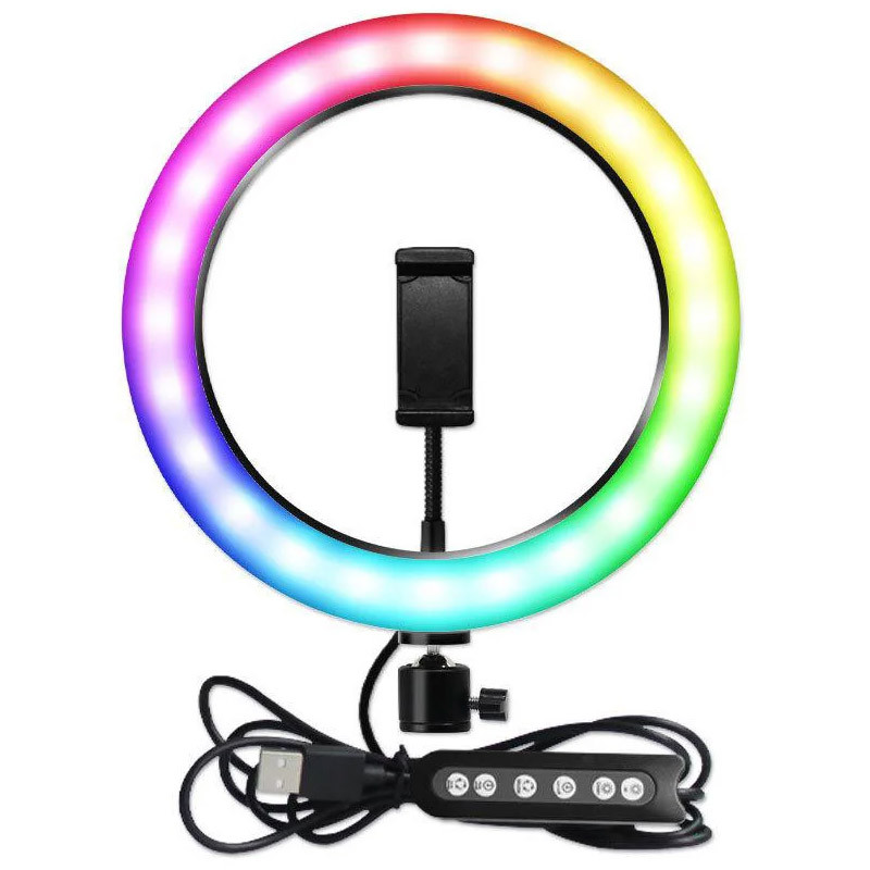 

Кільцева LED-лампа MJ-33 32 см RGB (Білий)
