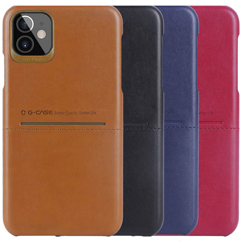 

Шкіряна накладка G-Case Cardcool Series для Apple iPhone 12 mini