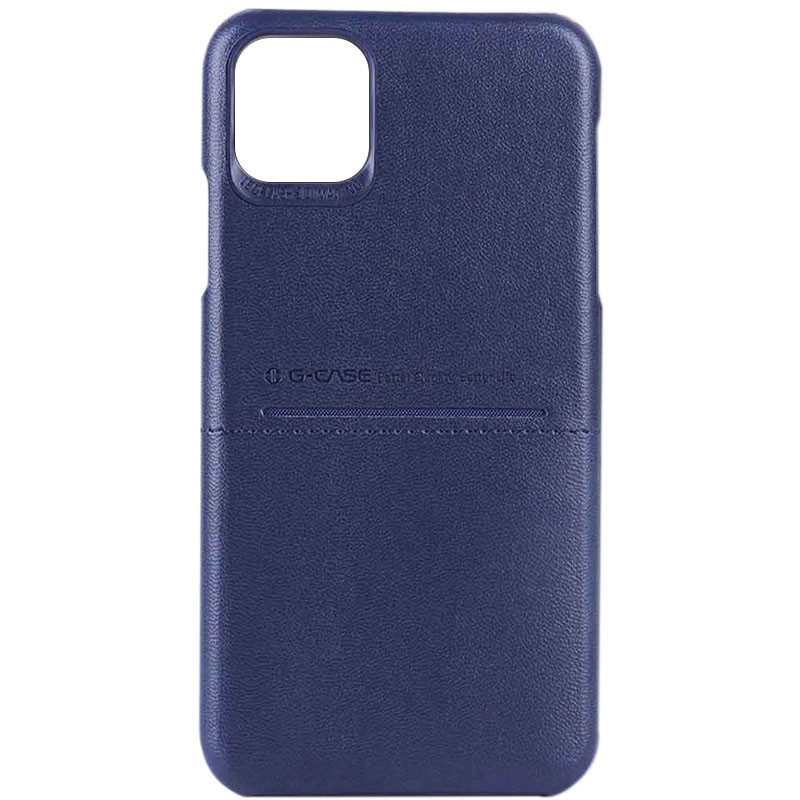 

Шкіряна накладка G-Case Cardcool Series для Apple iPhone 13 Pro (6.1") (Синій)